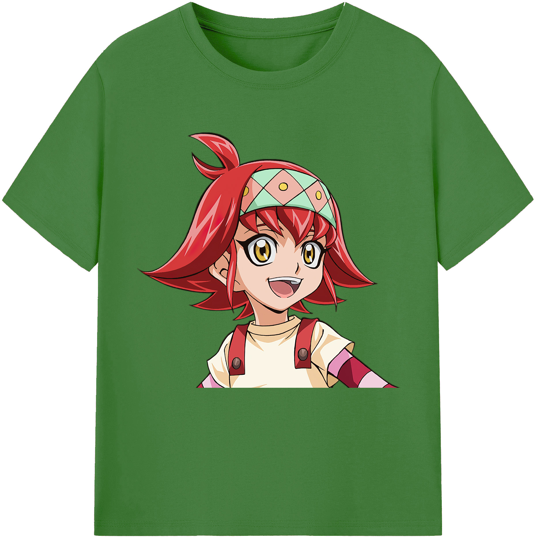 （画像用） 遊☆戯☆王 Yu-Gi-Oh! レディースカジュアルプリントTシャツ（綿100％）